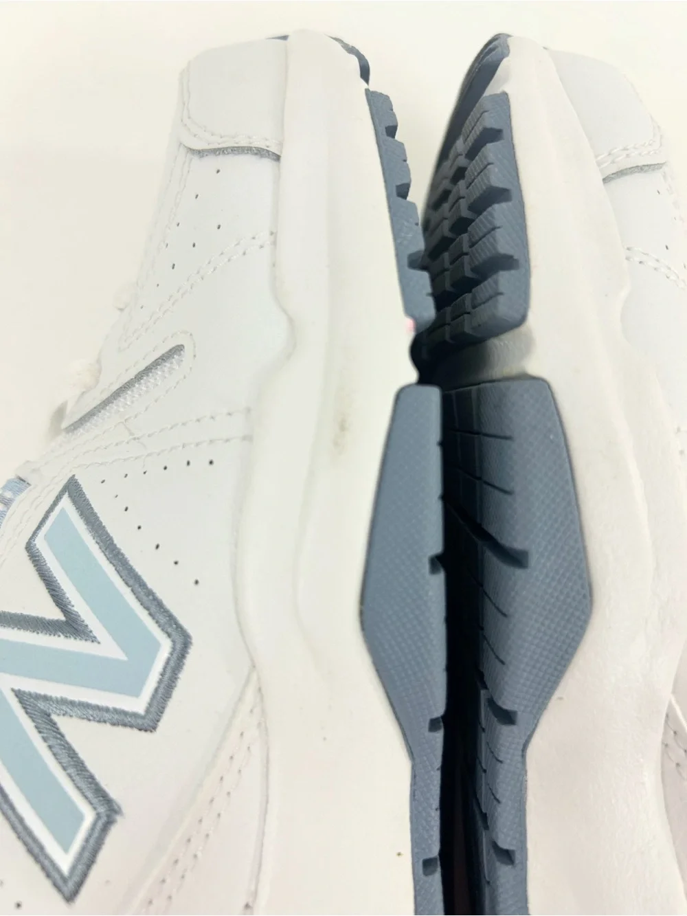 New Balance WX608v5 Sneakers White and Light Blue